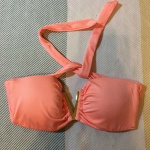 Victoria’s Secret coral bikini top size M
